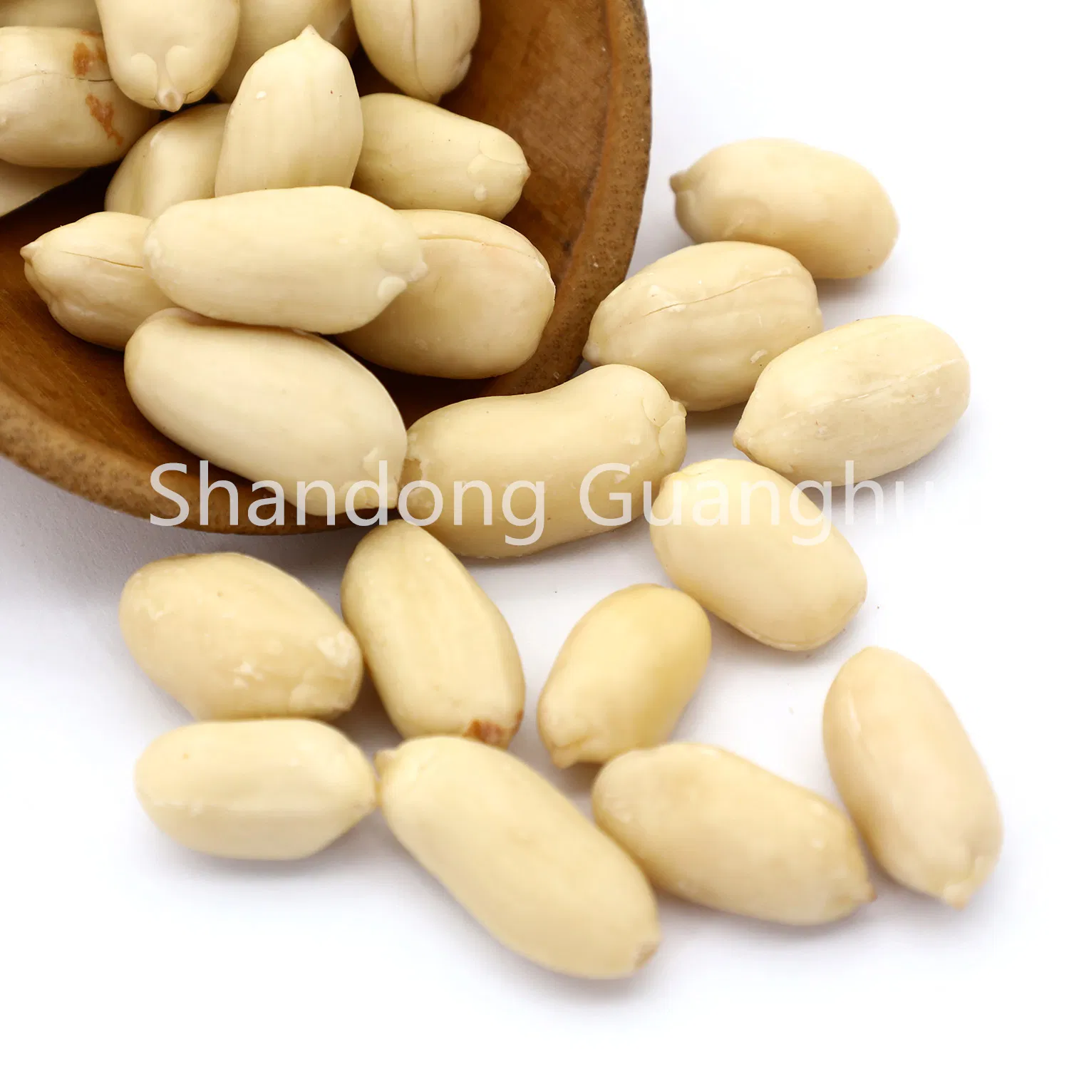 Round Peanut Kernels Blanched